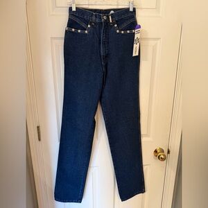 Rockies Dark Blue High Rise Women's Jeans